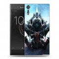 Дизайнерский пластиковый чехол для Sony Xperia XZs Dota 2