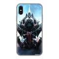 Дизайнерский силиконовый чехол для Iphone x10 Dota 2