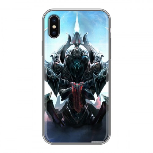 Дизайнерский силиконовый чехол для Iphone x10 Dota 2