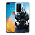 Дизайнерский силиконовый с усиленными углами чехол для Huawei P40 Dota 2