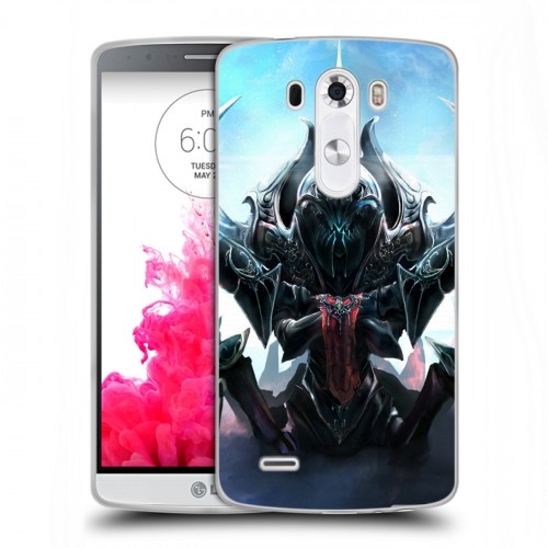 Дизайнерский пластиковый чехол для LG G3 (Dual-LTE) Dota 2