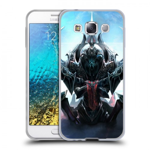 Дизайнерский пластиковый чехол для Samsung Galaxy E5 Dota 2