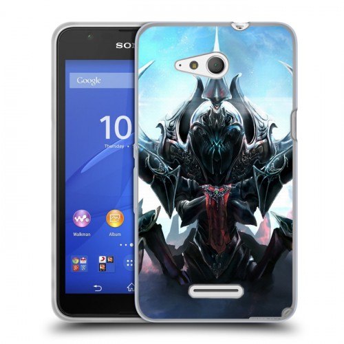 Дизайнерский пластиковый чехол для Sony Xperia E4g Dota 2