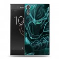 Дизайнерский пластиковый чехол для Sony Xperia XZs Dota 2