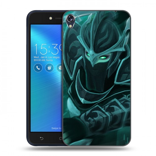 Дизайнерский силиконовый чехол для Asus ZenFone Live Dota 2