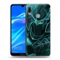 Дизайнерский пластиковый чехол для Huawei Y6 (2019) Dota 2