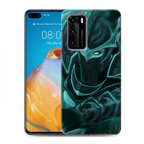 Дизайнерский пластиковый чехол для Huawei P40 Dota 2