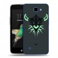 Дизайнерский пластиковый чехол для LG K4 Dota 2