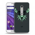 Дизайнерский пластиковый чехол для Lenovo Moto G Dota 2