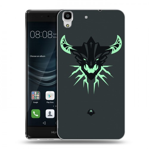 Дизайнерский пластиковый чехол для Huawei Y6II Dota 2