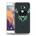 Дизайнерский пластиковый чехол для HTC One X10 Dota 2