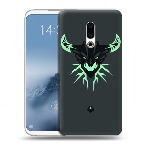 Дизайнерский пластиковый чехол для Meizu 16th Plus Dota 2