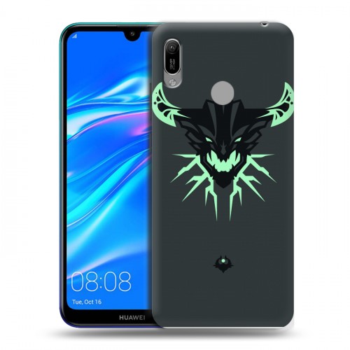 Дизайнерский пластиковый чехол для Huawei Y6 (2019) Dota 2