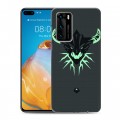 Дизайнерский силиконовый с усиленными углами чехол для Huawei P40 Dota 2