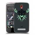 Дизайнерский пластиковый чехол для HTC Desire 500 Dota 2