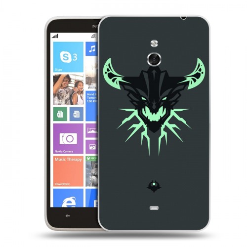 Дизайнерский пластиковый чехол для Nokia Lumia 1320 Dota 2