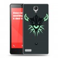 Дизайнерский силиконовый чехол для Xiaomi RedMi Note Dota 2