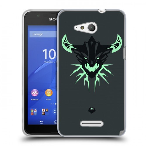 Дизайнерский пластиковый чехол для Sony Xperia E4g Dota 2