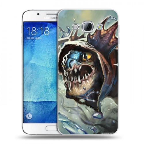 Дизайнерский пластиковый чехол для Samsung Galaxy A8 Dota 2