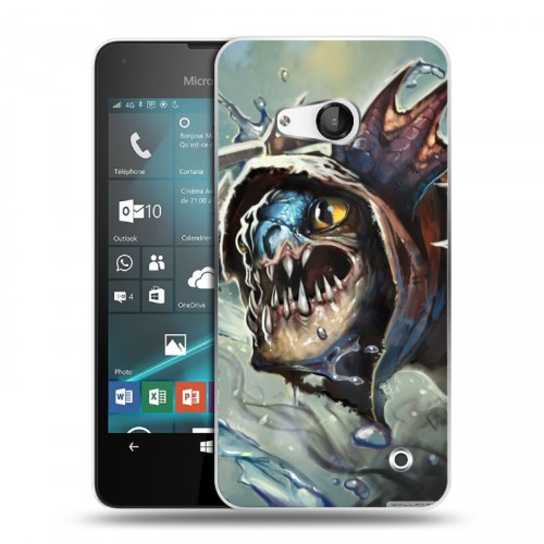 Дизайнерский пластиковый чехол для Microsoft Lumia 550 Dota 2