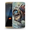 Дизайнерский пластиковый чехол для ZTE Axon 7 Dota 2