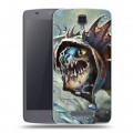 Дизайнерский силиконовый чехол для ZTE Blade L5 Dota 2