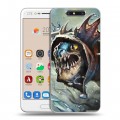 Дизайнерский пластиковый чехол для ZTE Blade V8 Dota 2