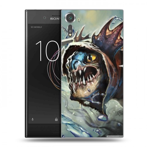 Дизайнерский пластиковый чехол для Sony Xperia XZs Dota 2