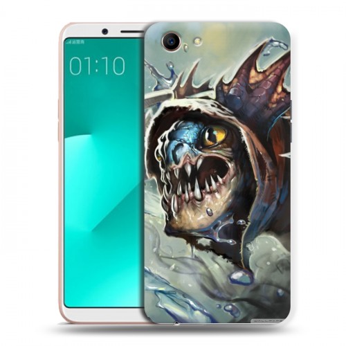 Дизайнерский пластиковый чехол для OPPO A83 Dota 2