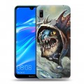 Дизайнерский пластиковый чехол для Huawei Y6 (2019) Dota 2