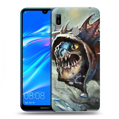 Дизайнерский пластиковый чехол для Huawei Y6 (2019) Dota 2