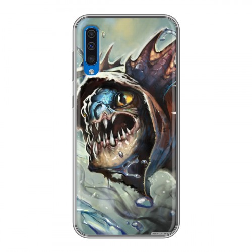 Дизайнерский силиконовый чехол для Samsung Galaxy A50 Dota 2