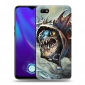 Дизайнерский силиконовый с усиленными углами чехол для OPPO A1k Dota 2