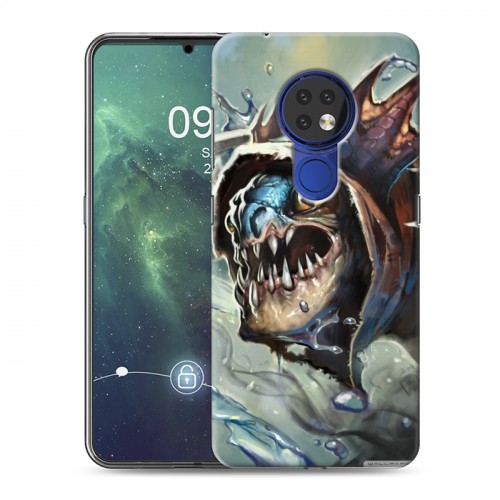 Дизайнерский силиконовый чехол для Nokia 6.2 Dota 2