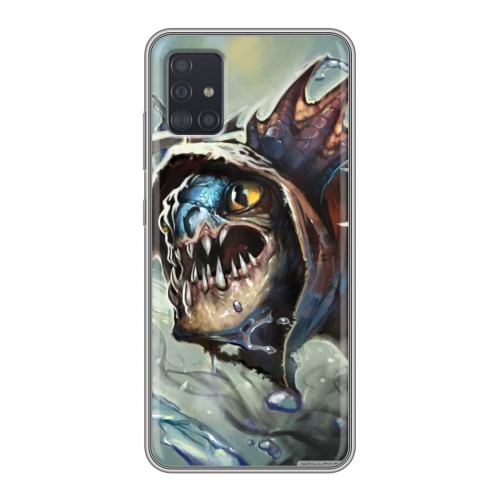 Дизайнерский силиконовый чехол для Samsung Galaxy A51 Dota 2