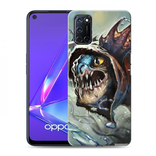 Дизайнерский пластиковый чехол для OPPO A52 Dota 2