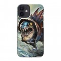 Дизайнерский пластиковый чехол для Iphone 12 Mini Dota 2