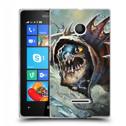 Дизайнерский пластиковый чехол для Microsoft Lumia 435 Dota 2