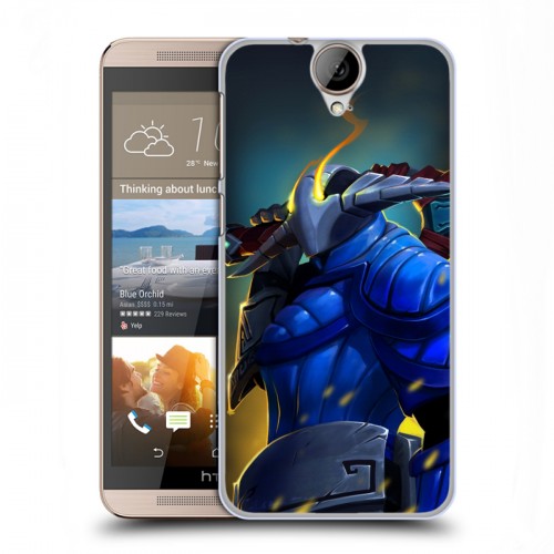 Дизайнерский пластиковый чехол для HTC One E9+ Dota 2