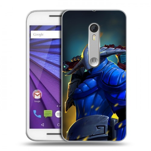 Дизайнерский пластиковый чехол для Lenovo Moto G Dota 2