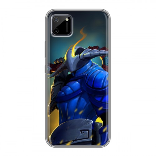 Дизайнерский силиконовый чехол для Realme C11 Dota 2