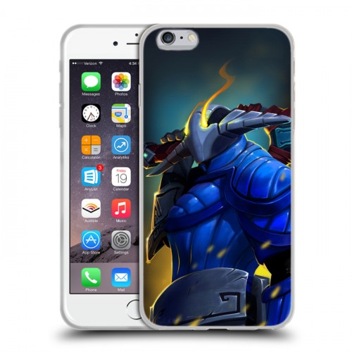 Дизайнерский силиконовый чехол для Iphone 6 Plus/6s Plus Dota 2