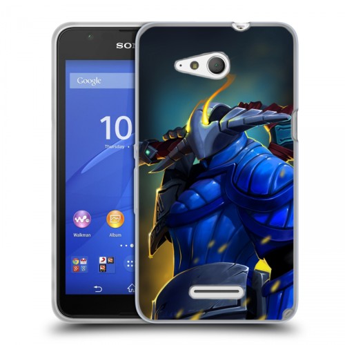 Дизайнерский пластиковый чехол для Sony Xperia E4g Dota 2