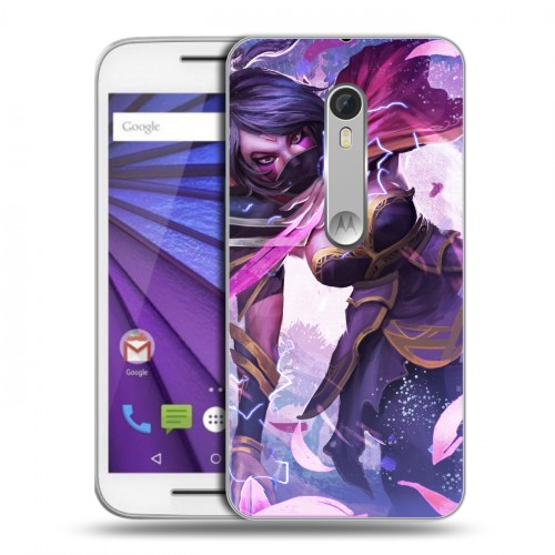 Дизайнерский пластиковый чехол для Lenovo Moto G Dota 2