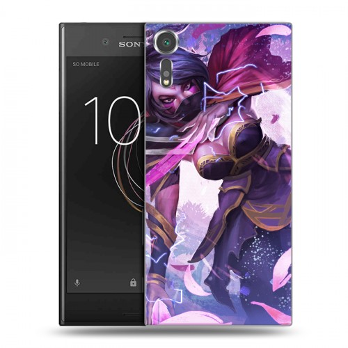 Дизайнерский пластиковый чехол для Sony Xperia XZs Dota 2