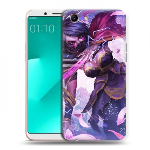 Дизайнерский пластиковый чехол для OPPO A83 Dota 2