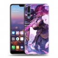 Дизайнерский силиконовый с усиленными углами чехол для Huawei P20 Pro Dota 2