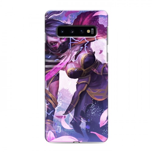 Дизайнерский силиконовый чехол для Samsung Galaxy S10 Dota 2