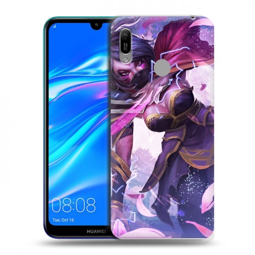 Дизайнерский пластиковый чехол для Huawei Y6 (2019) Dota 2