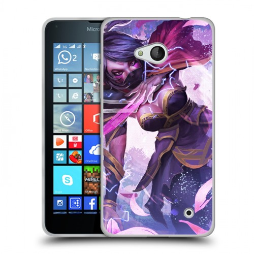 Дизайнерский пластиковый чехол для Microsoft Lumia 640 Dota 2